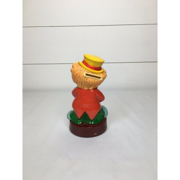 Vintage 1985 Coin Bank Clown Bigtop Bonanza Piggy - Picture 4 of 4